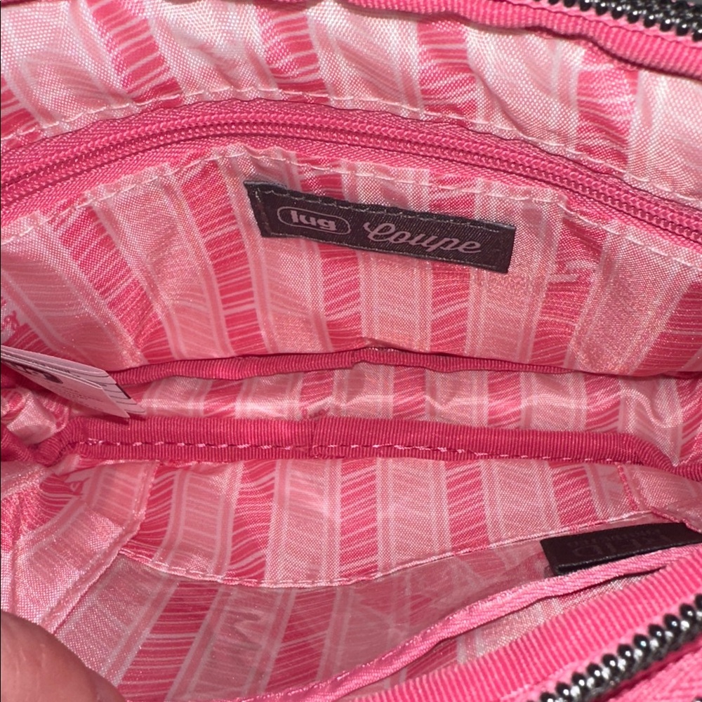 Lug Coupe 2 perfect pink convertible crossbody belt bag NWOT - Picture 4 of 4